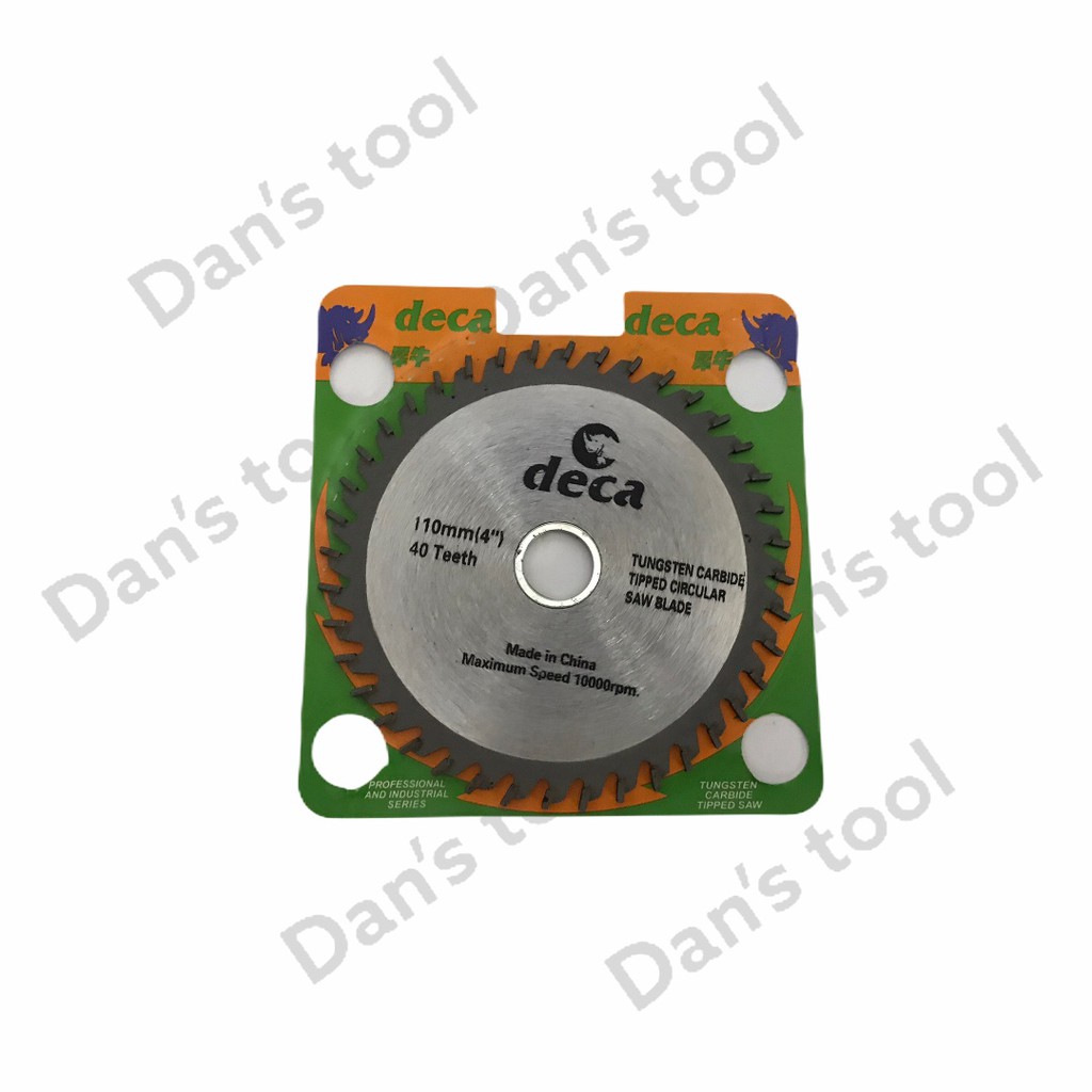 Multi Cutter DECA 4 inch 40T / Pemotong Serbaguna / TCT Saw Blade