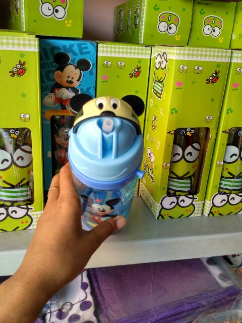 Botol Minum karakter kepala boneka