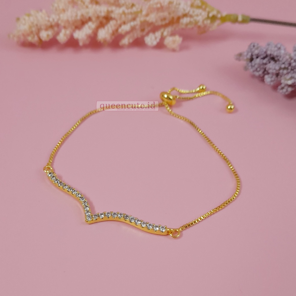 gelang serut nagita viral | gelang serut xuping original brand | gelang impor korea