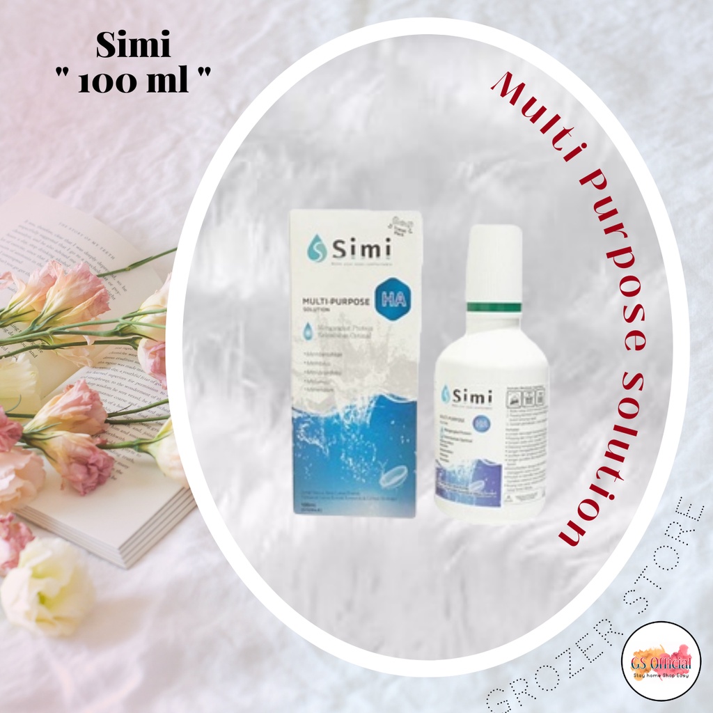 CAIRAN / PEMBERSIH / AIR CUCI SOFTLENS SIMI 100ml