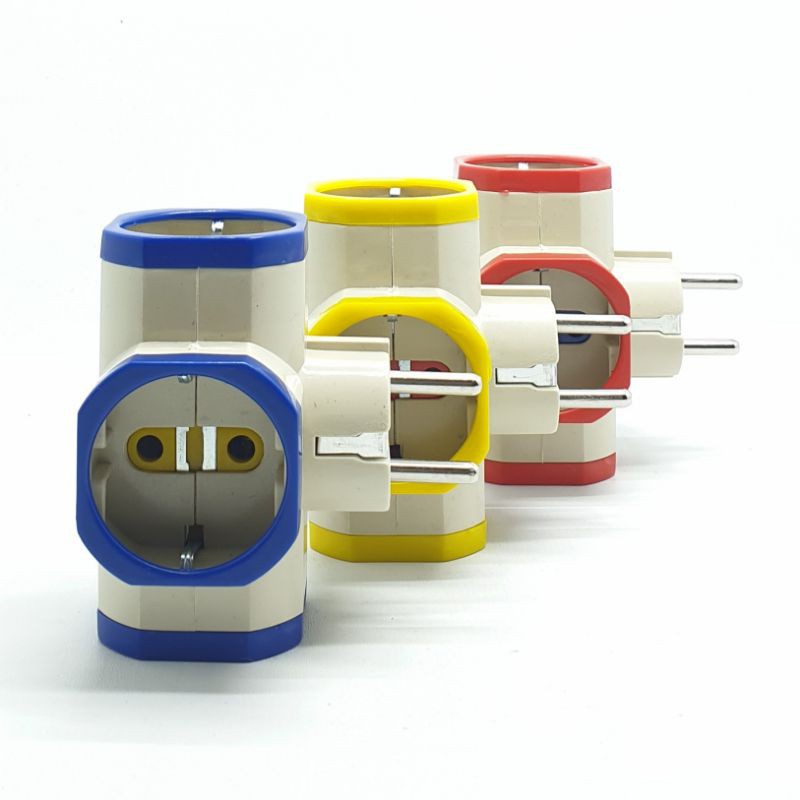 Steker T Arde Warna SNI / Steker T Arde / Steker T Multi Arde