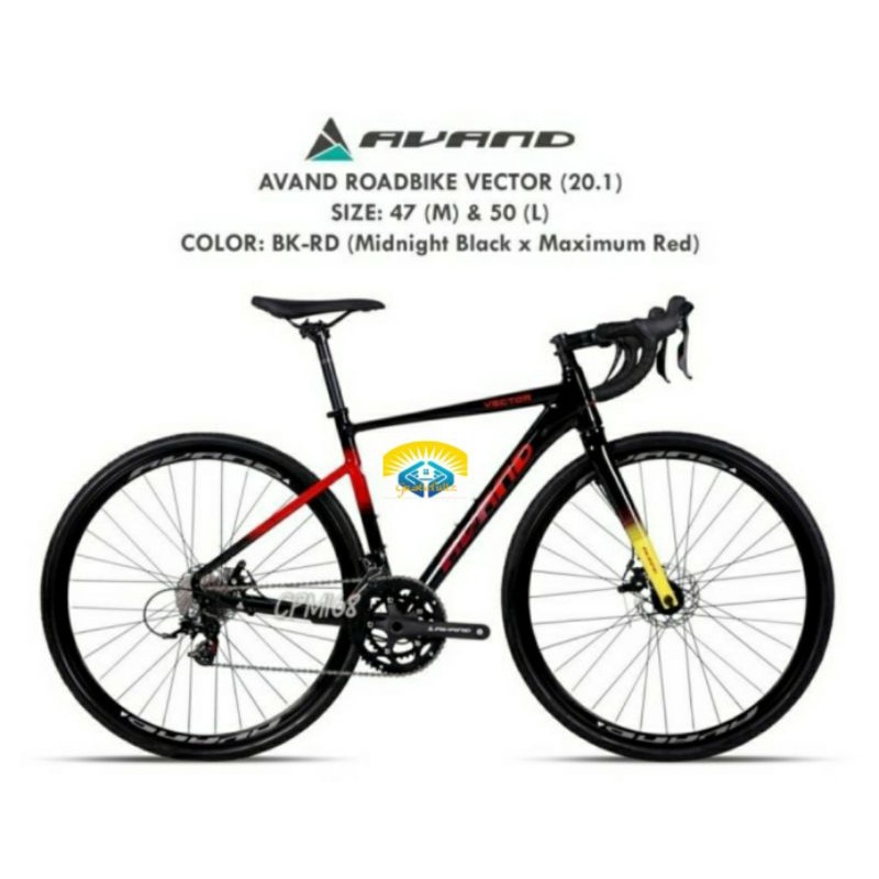 Sepeda Balap Roadbike AVAND VECTOR 700C alloy 11 speed