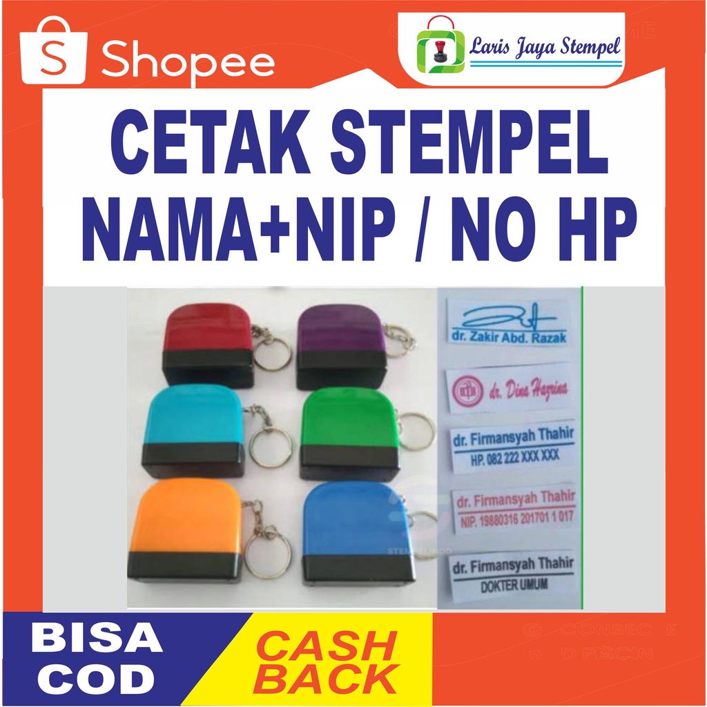 

STEMPEL NAMA DOKTER 1030