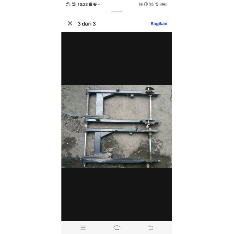 SWIM ARM BLADE ARM BLADE SUPRA X 125 DD ORIGINAL COPOTAN