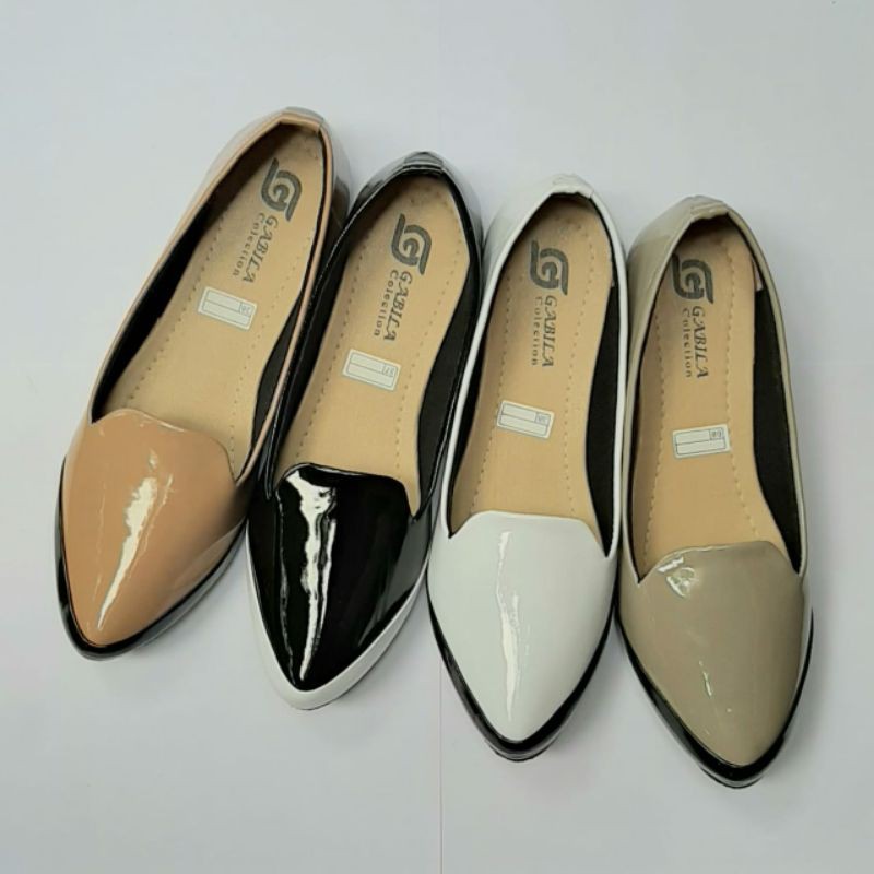 SEPATU FLAT LIST GLOOSY