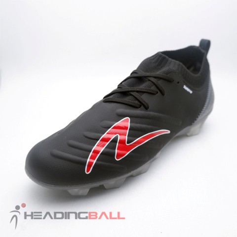 Sepatu Bola Specs Original Swervo Galactica Elite FG Black Grey 101100