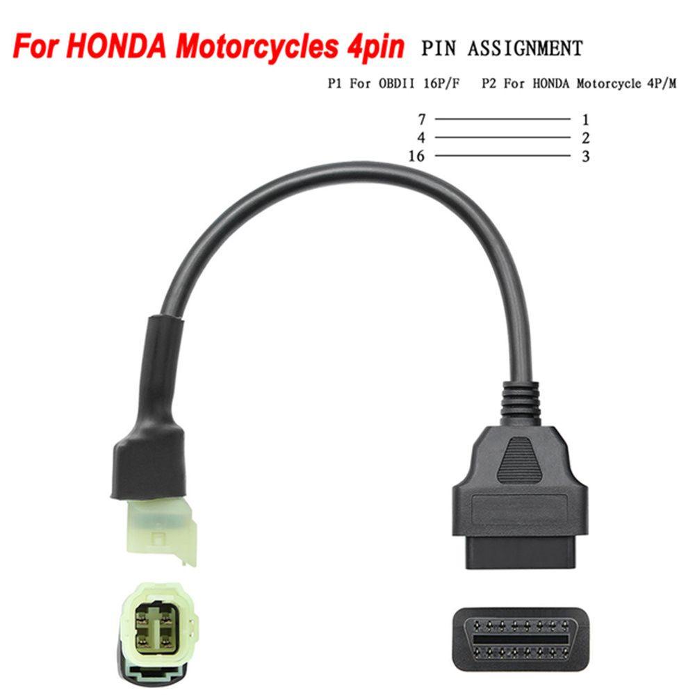 Lanfy Kabel Motor Motobike For KTM For HONDA Moto For SUZUKI For Ducati Diagnostics Connector OBD2 Extension Cable