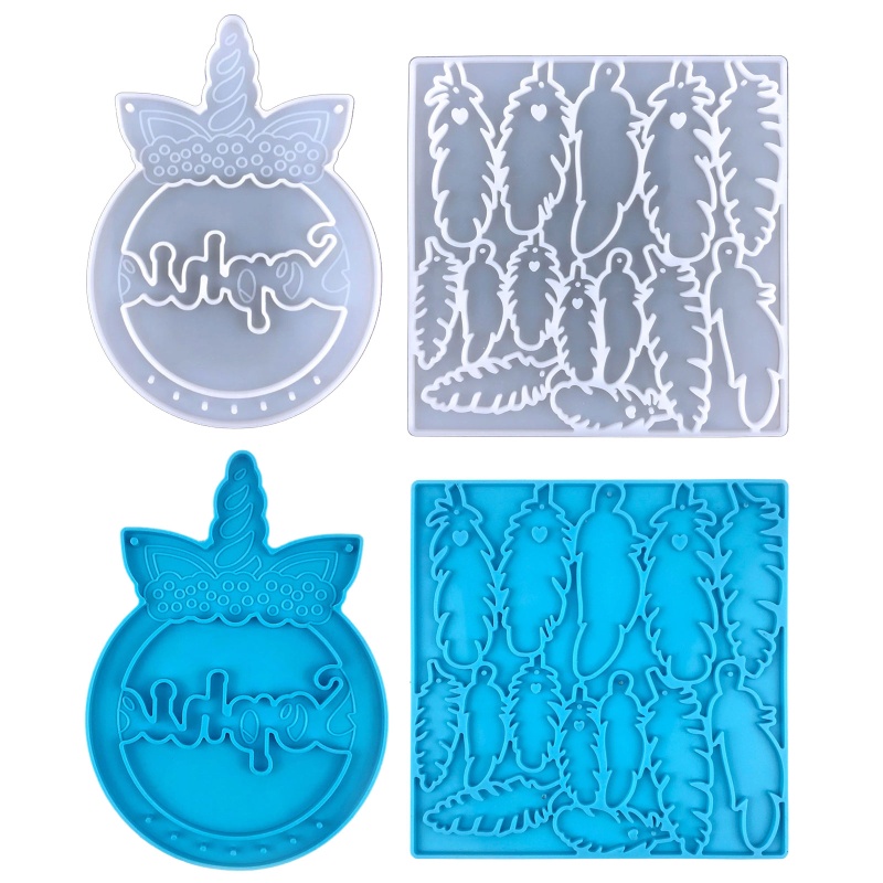 Siy Cetakan Lonceng Angin Bahan Silikon Resin Untuk Dekorasi Dinding Rumah