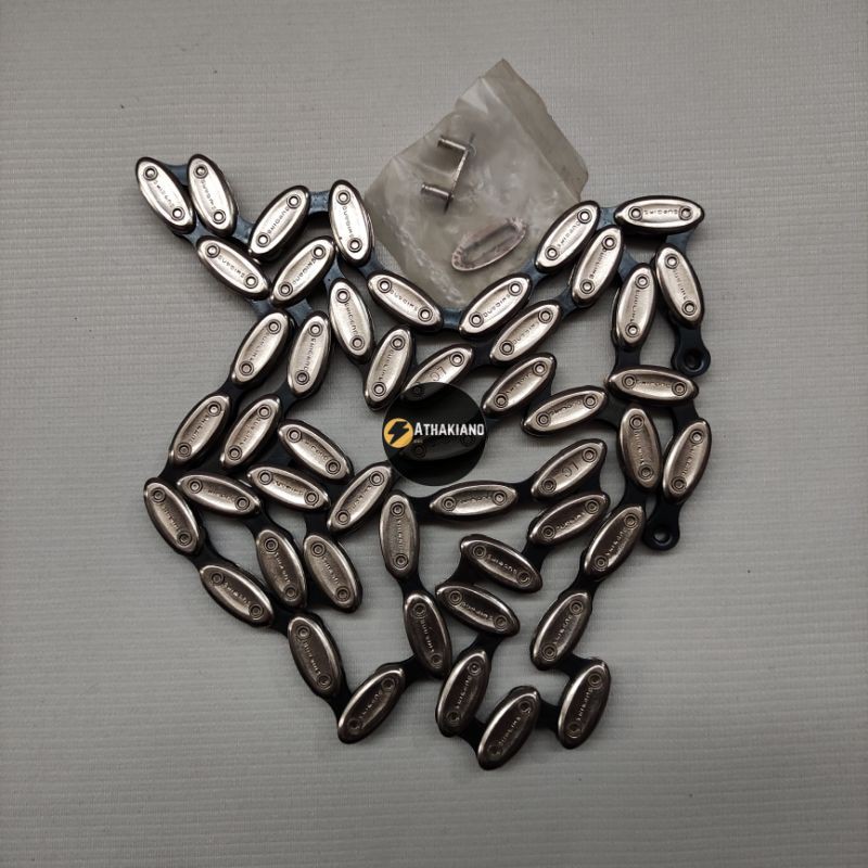 Rantai shimano oval Rante single speed sepeda fixie bmx not izumi kmc