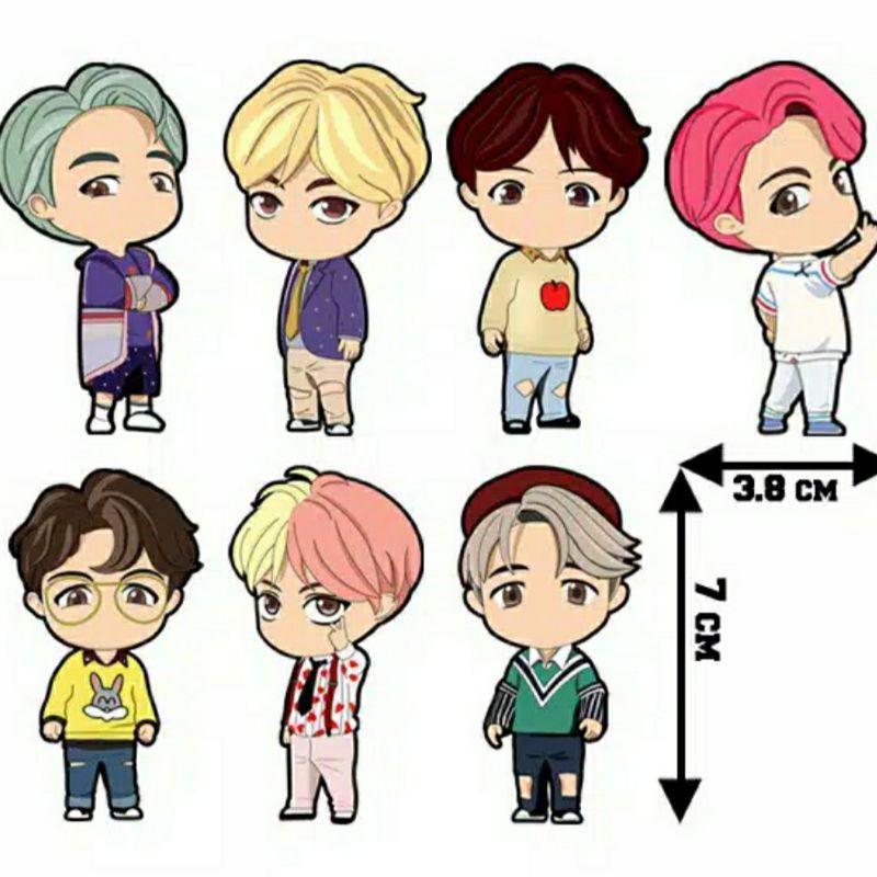 

sticker BTS kpop korea/ sticker cute
