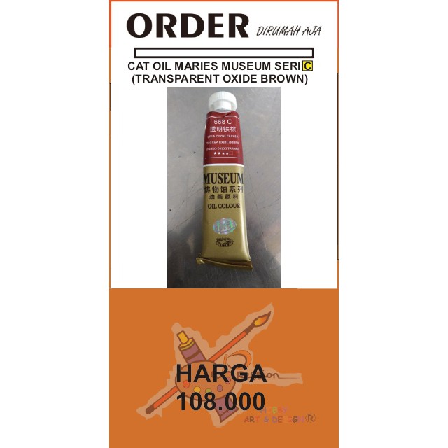 

CAT OIL MARIES MUSEUM SERI C (TRANSPARENT OXIDE BROWN)