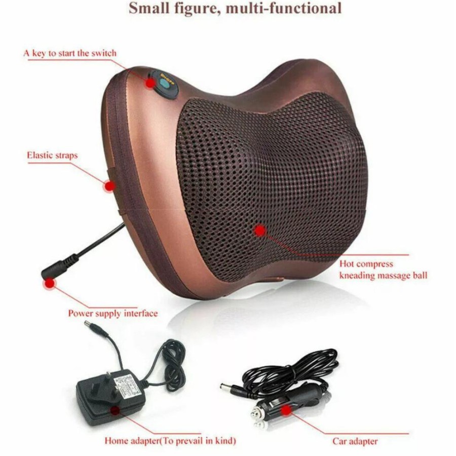 massage pillow car &amp; home bantal pijat