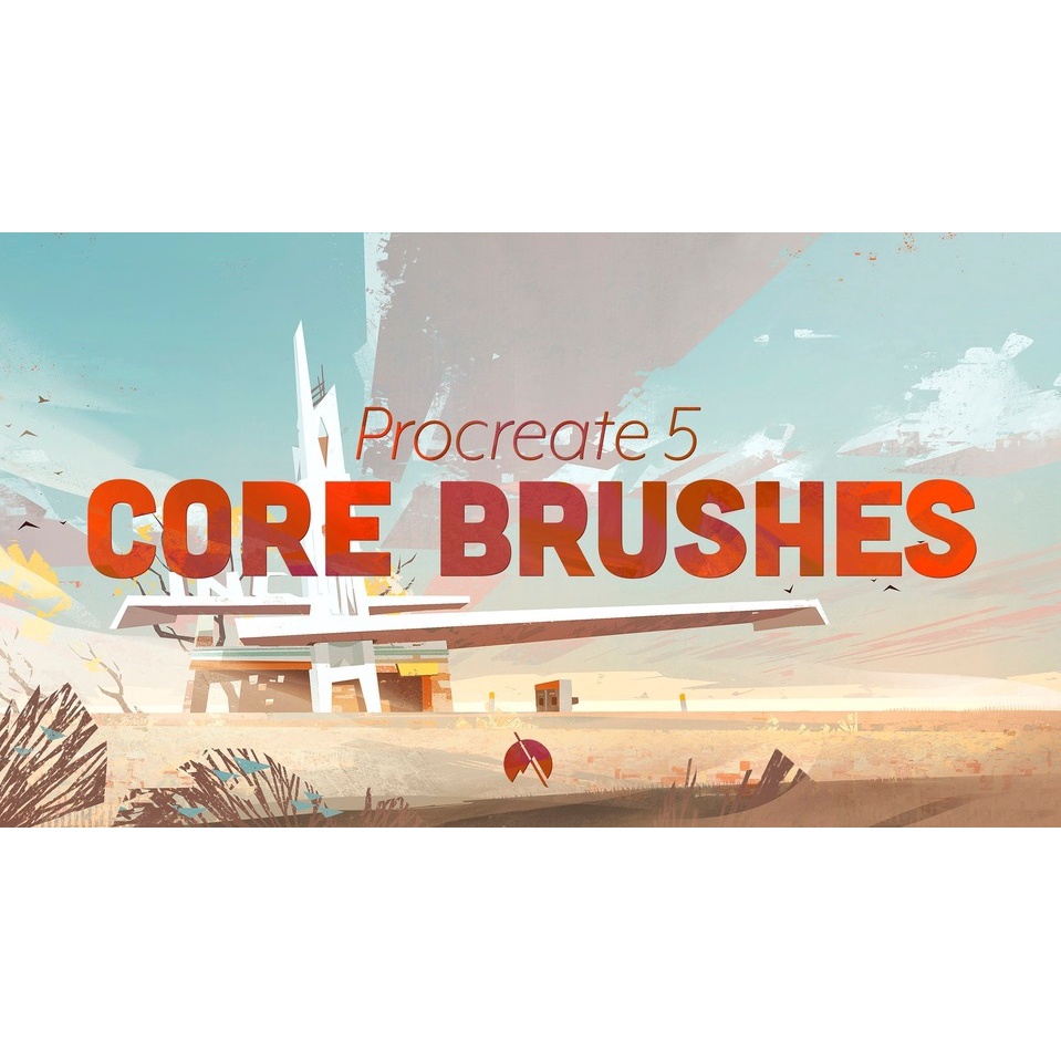 Procreate Brush - Core Brushes for Landscape Painting