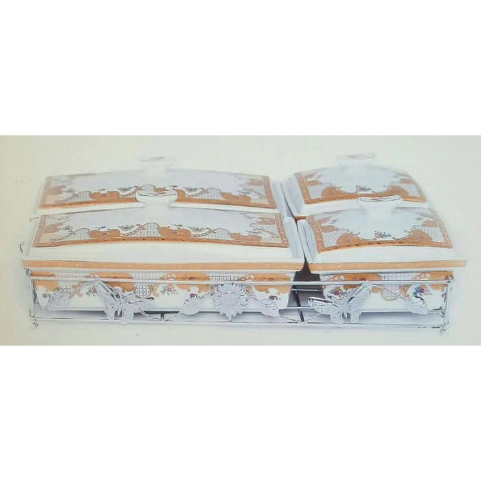 Wadah Kue Prasmanan Vicenza Persegi B749