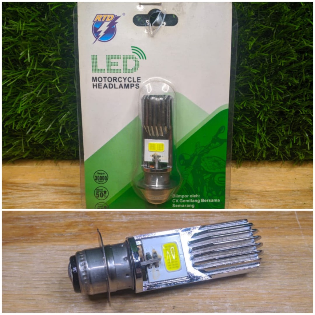 Lampu Led Rtd 2 Sisi Ac Dc Lampu Depan Motor
