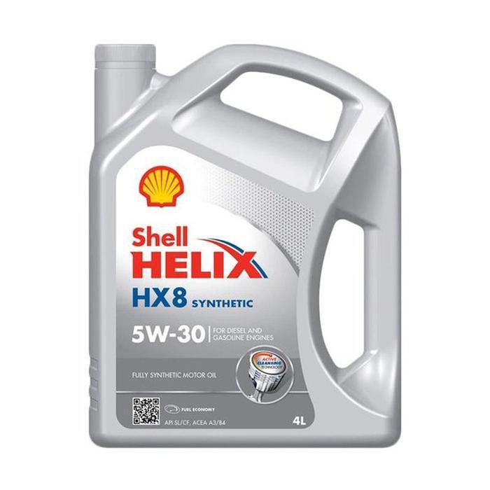 Unik Shell Helix HX8 5W 30 Full Synthetic Oli Pelumas 4 L last stok Murah