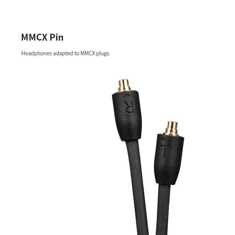 KZ Bluetooth APTX Cable Pin MMCX for Earphone [Hitam]
