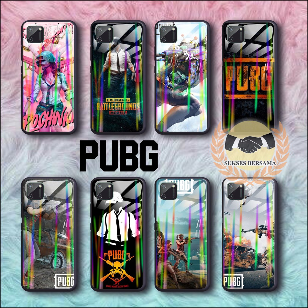 Softcase Gambar PUBG Back Case Glass Aurora Realme C1 C2 C3 U1 2 2 Pro 3 Pro 5 5i 5s Pro 6 BSB716 Shopee Indonesia