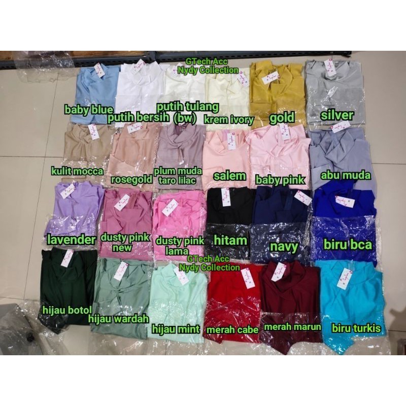 Manset Lycra Pengantin Glitter Premium Wanita