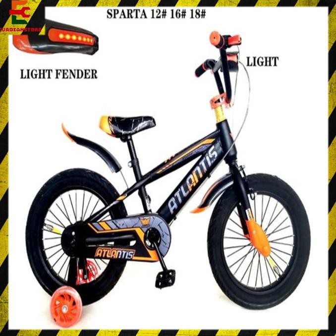 Sepeda Anak Bmx 12 Atlantis Sparta Ban Jumbo 3.0 Sajidin73