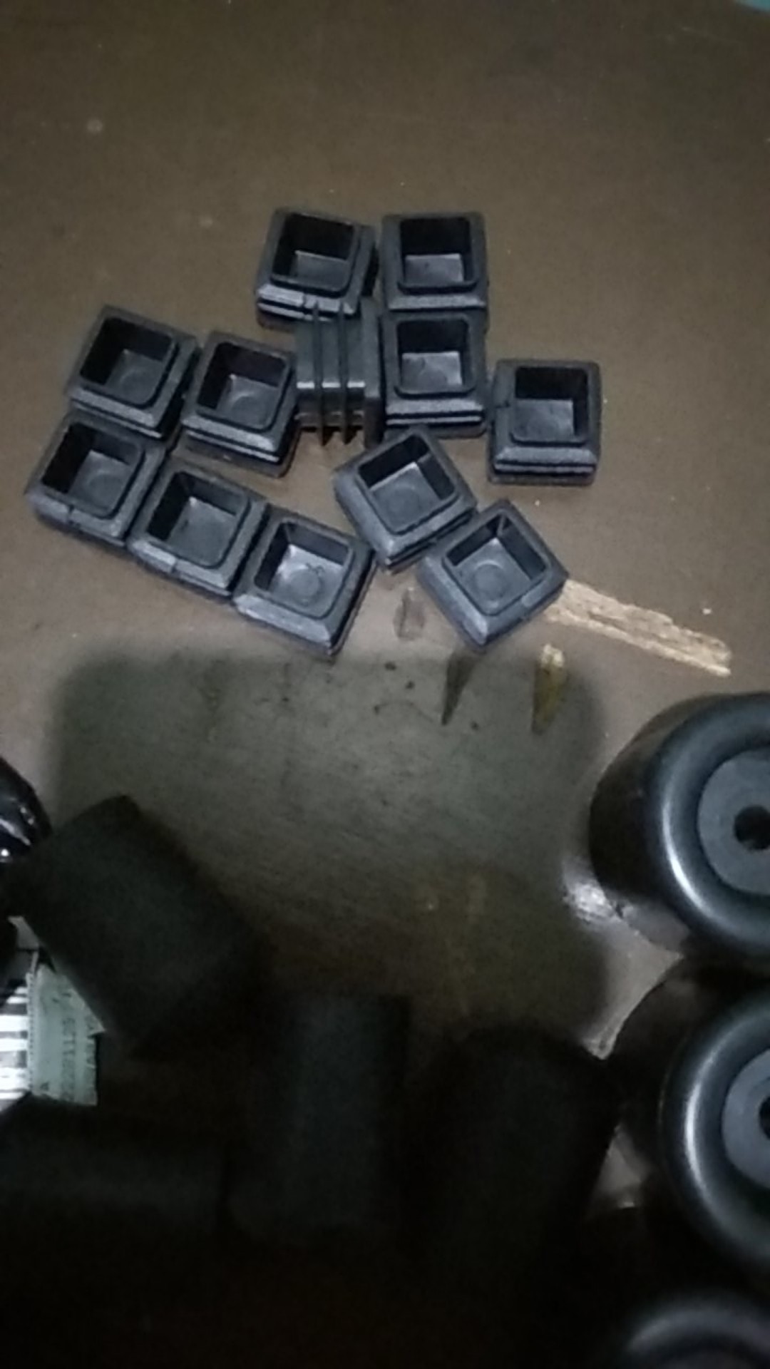 Tutup Pipa Holo Aluminium Ss Kursi Meja Bulat Kotak 2x2cm 2,5 X 2,5cm 3x3cm 4x4cm 3/4 7/8 1