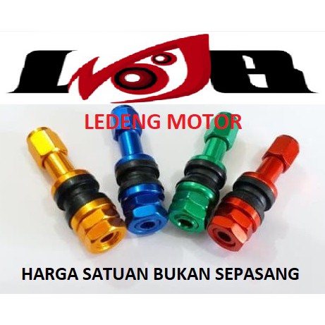 CnC Pentil Tubeless Ban Tubeles Motor Mobil Variasi Warna Warni Bagus