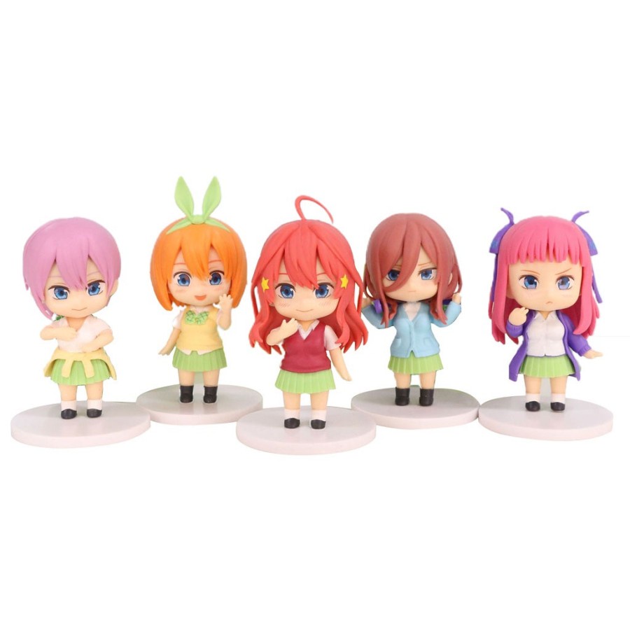 Figure Go-Toubun no Hanayome Gotoubun no Hanayome The Quintessential Quintuplets set 5 Chibby