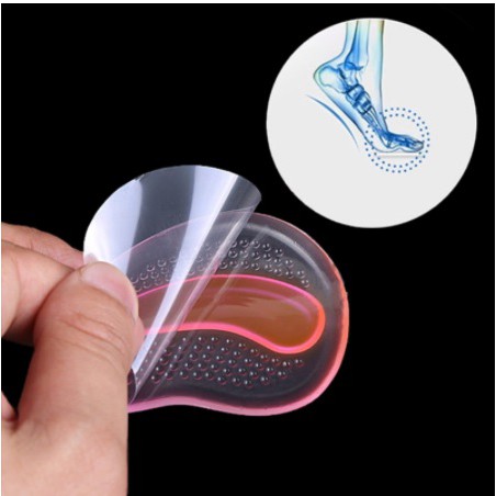 SILICONE FOREFOOT FINGER INSOLES 1 pasang