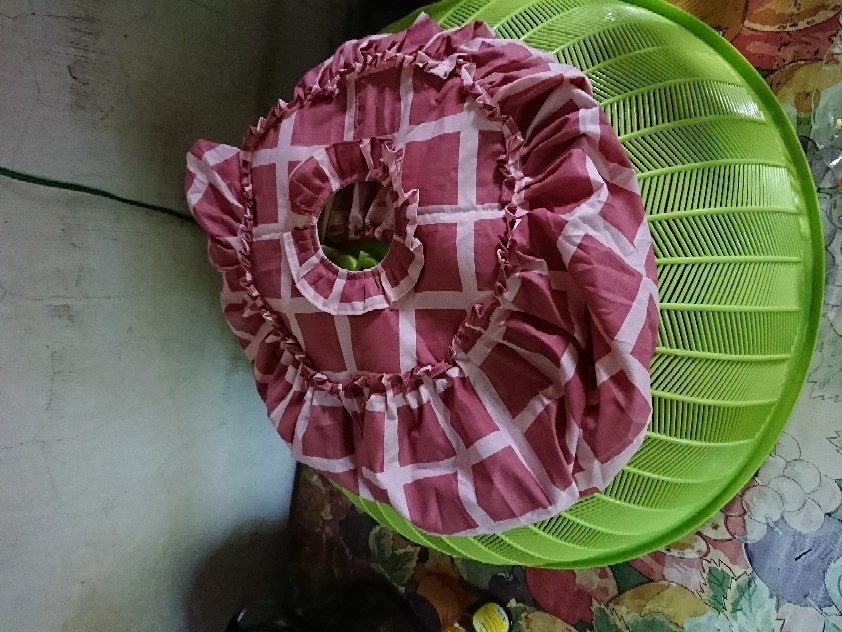 Sarung Tudung Saji Bundar Warna Warni