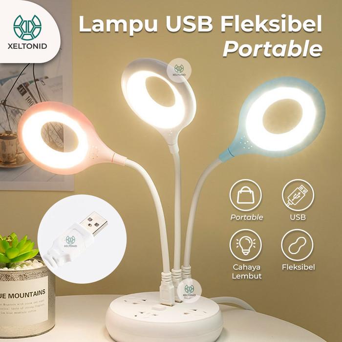Lampu Meja / Lampu Tidur / Lampu Meja Belajar / Lampu Lampu Meja Belajar LED USB Portable Lampu Baca