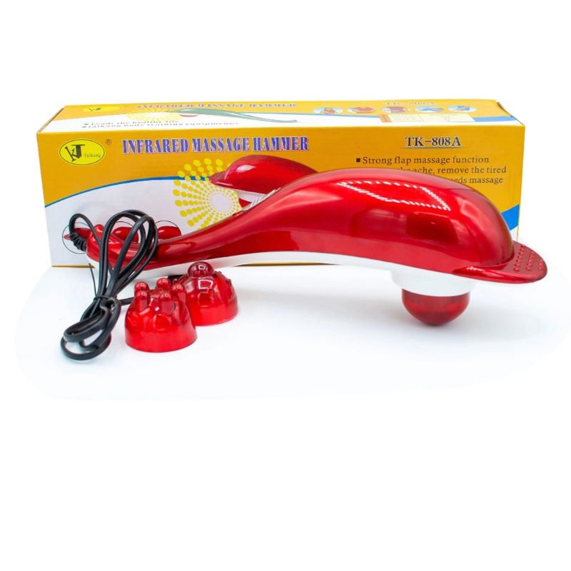 Infrared Massage Hammer TK808A Alat Pijat Listrik Dolphin Lumba Lumba