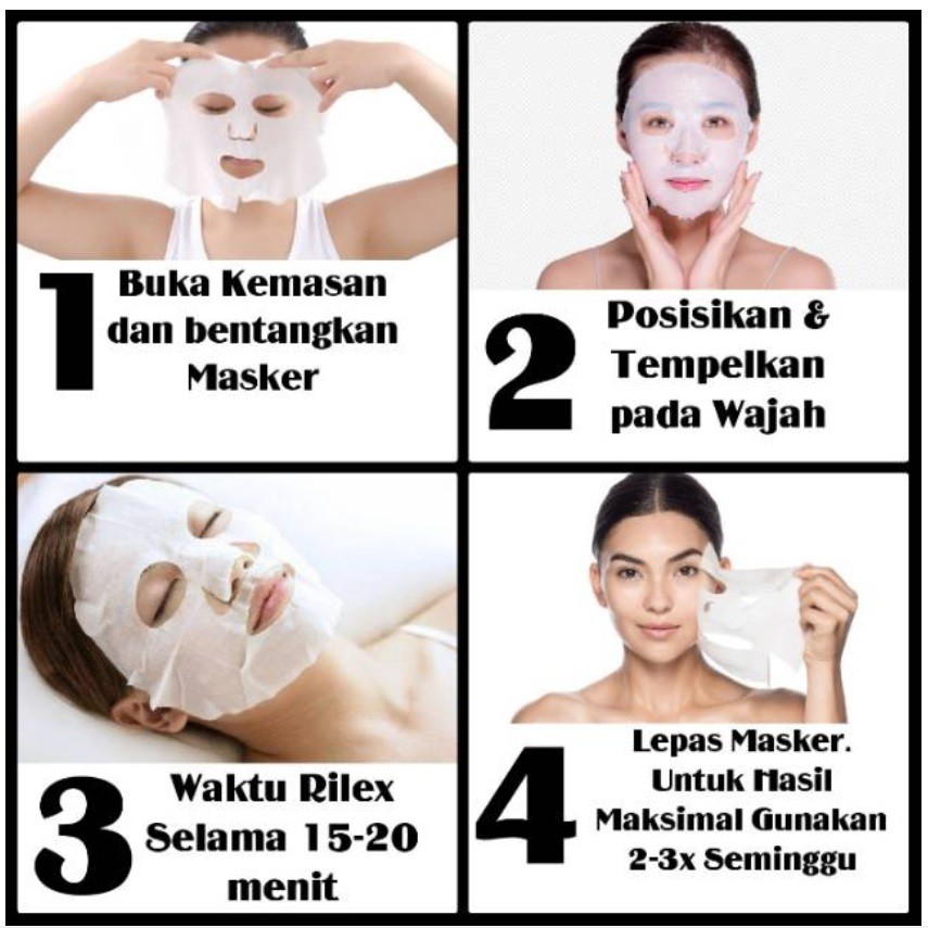 Masker Wajah HCHANA Cucumber Sari Buah Mentimun / Masker Muka HCHANA ROREC Cucumber Sari Buah Mentimun Facial Sheet Mask Masker Wajah Organik Pemutih dan Glowing / Masker Organik Anti Komedo dan Jerawat / Masker Wajah Korea Murah Pria Wanita