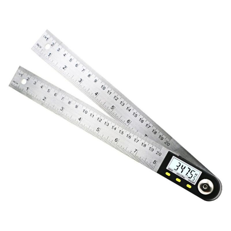 

Penggaris Digital Protactor Angle Ruler Inclinometer Goniometer 200 mm