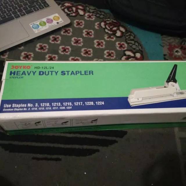 

Stapler Hekter Besar Jilid Tengah dan Pinggir 12L/24 merk joyko9
