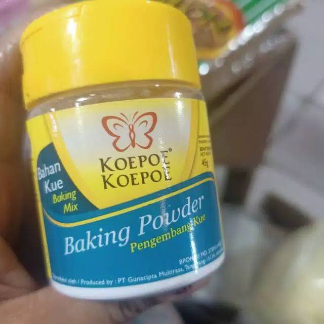 

Baking Powder Bahan Pengembang Kue