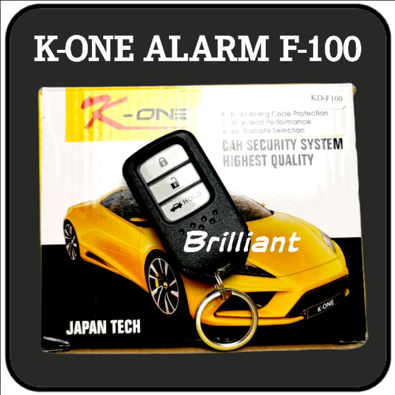 Alarm Mobil Universal K-ONE - Best Seller