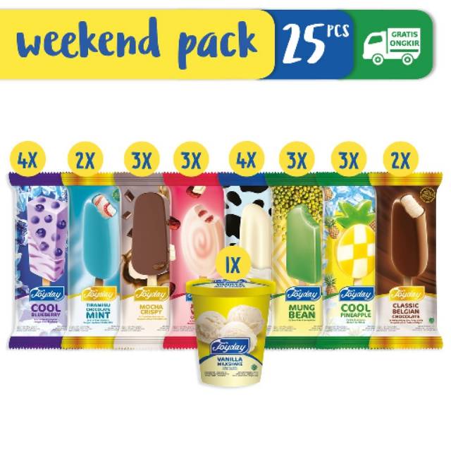 

JOYDAY Ice Cream WEEKEND PACK