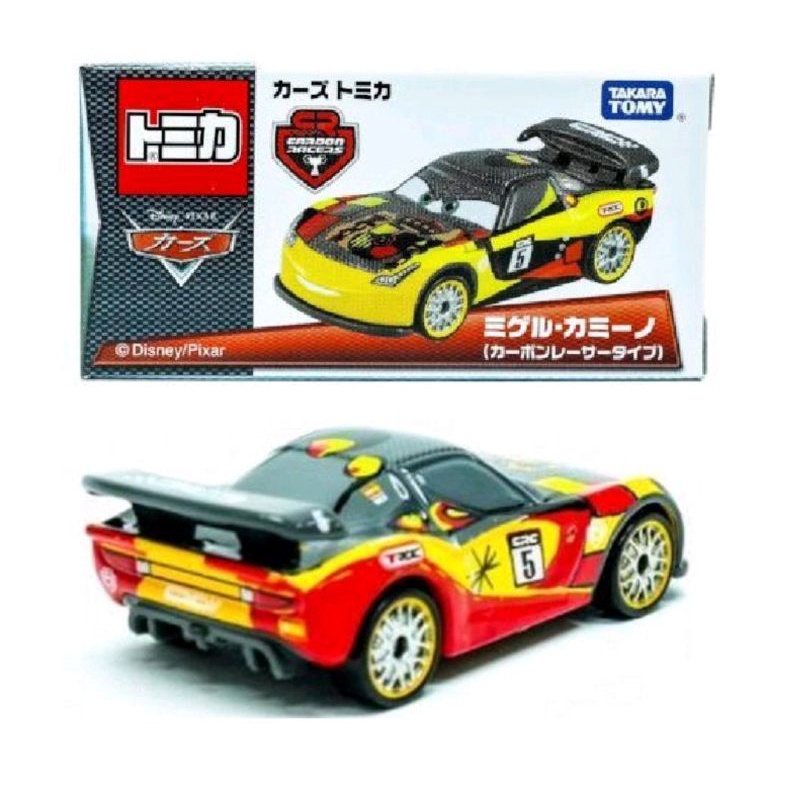 Tomica Disney Cars Miguel Camino Carbon Racers Takara Tomy Disney Pixar