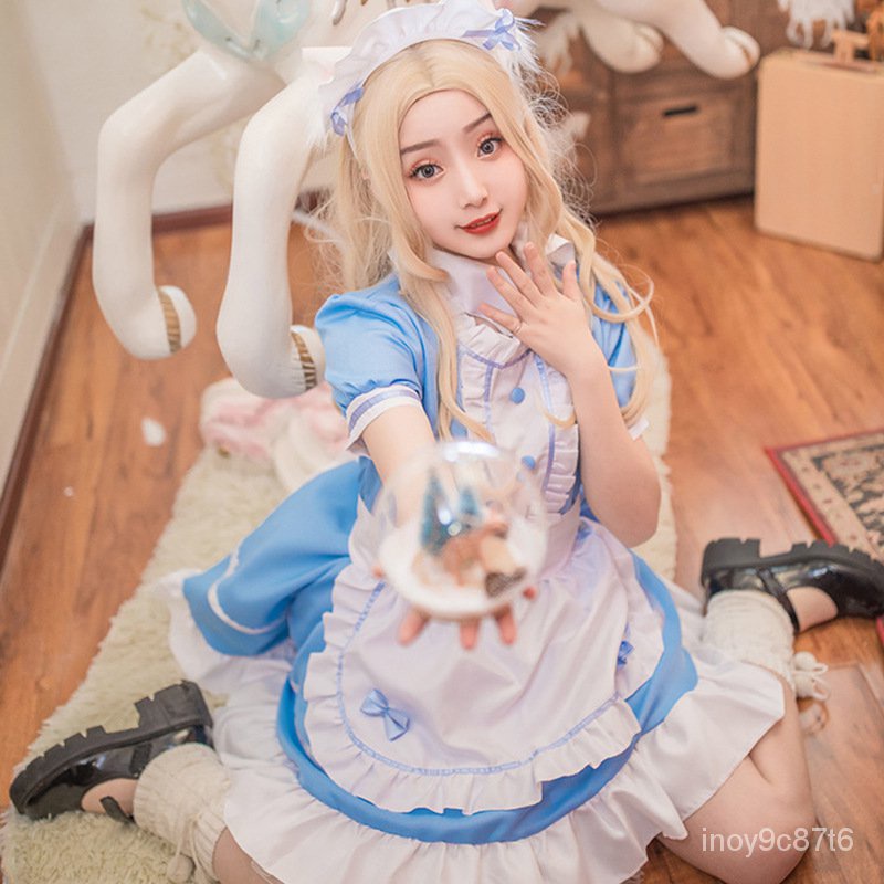 Japanese Sexy Lolita Dress Anime Cosplay Maid Costumes Cute School Student Party Stage Princess COS