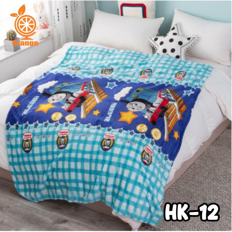 Selimut Bulu Karakter Selimut Motif Karakter Selimut Anak Selimut Dewasa Selimut Tebal 150X200Cm WFS