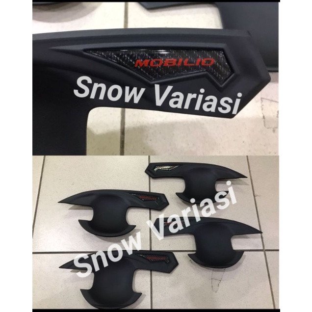 Outer cover mangkok mobilio 2021 up hitam doff