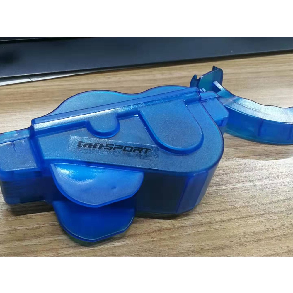 TaffSPORT Pembersih Rantai Sepeda - Blue