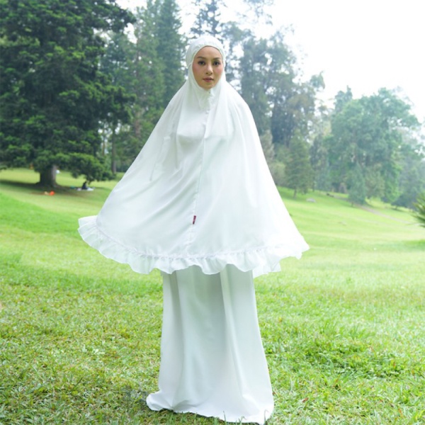 Tatuis Mukena Tiara 450 Broken White Berkualitas