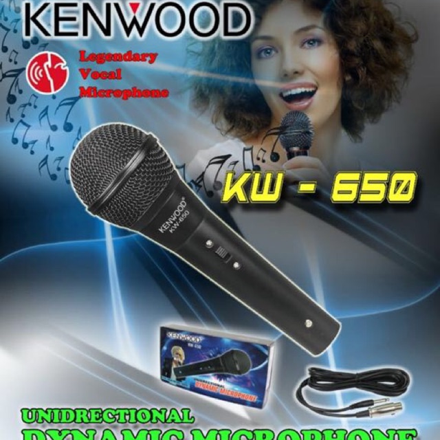 Mic Kenwood KW-650 kabel mic