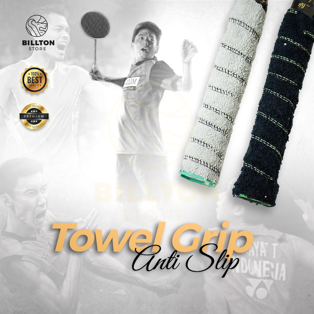 Grip Handuk Raket Badminton / Grip Towel Raket Anti Licin Anti Slip Premium