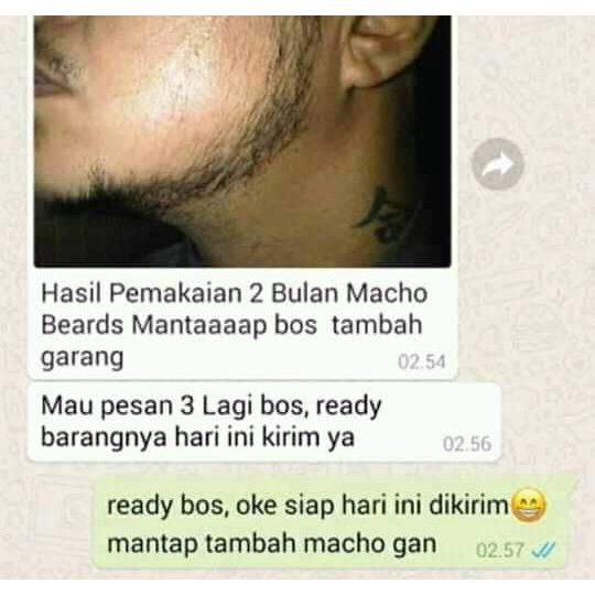 Penumbuh rambut brewok dll