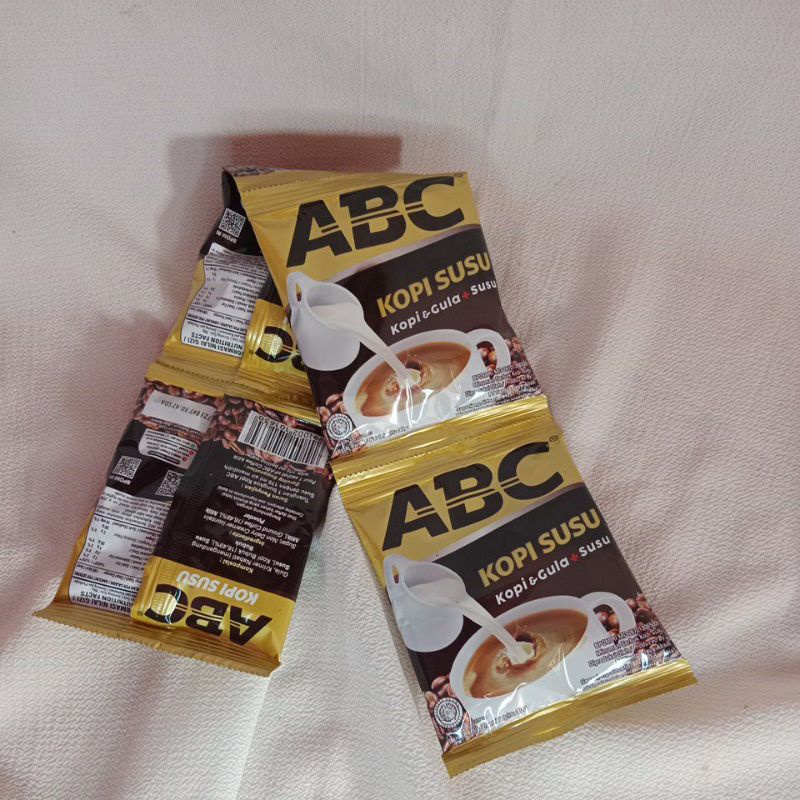 

kopi ABC susu 1 renceng isi 10 30gr/pcs