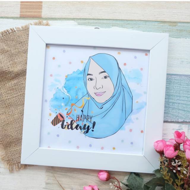 

kado unik facedrawing a4 (20x30)