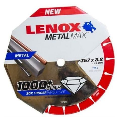 Lenox Mata Gergaji Besi Metal Max GS 357 Circular Saw Blade T1 Wheel