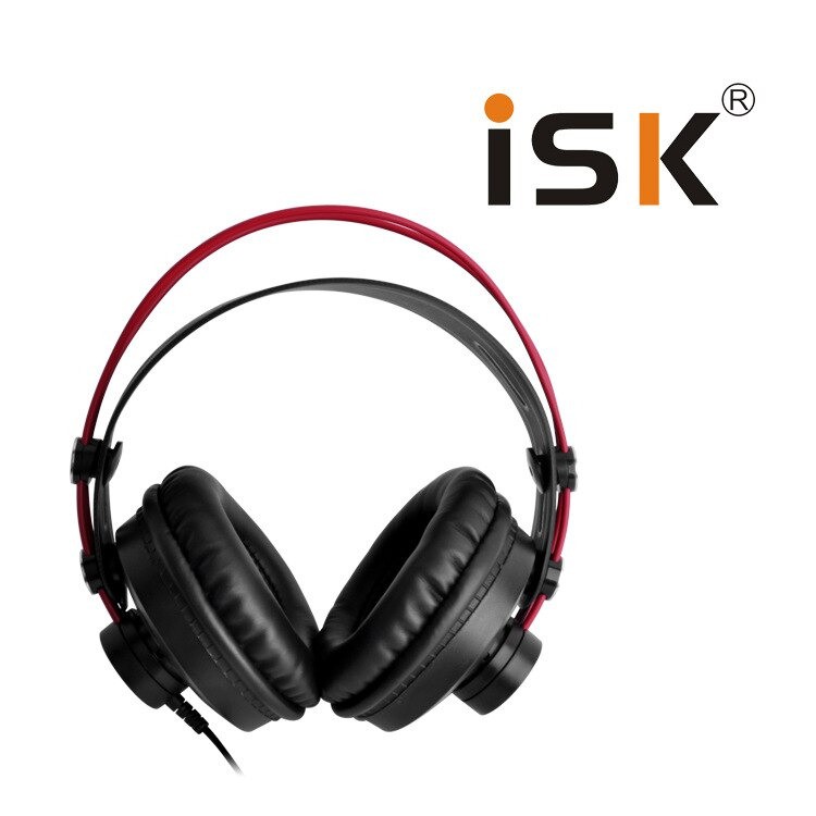 ISK Monitoring Headphone Studio Pro DJ Semi-open - HP-580 - Black